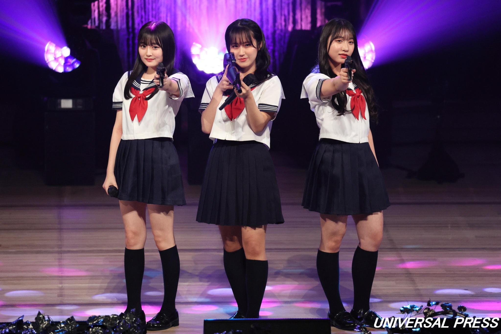 HKT48石橋颯、川平聖、後藤陽菜乃「第5回AKB48グループ歌唱力No.1決定戦」ユニット戦