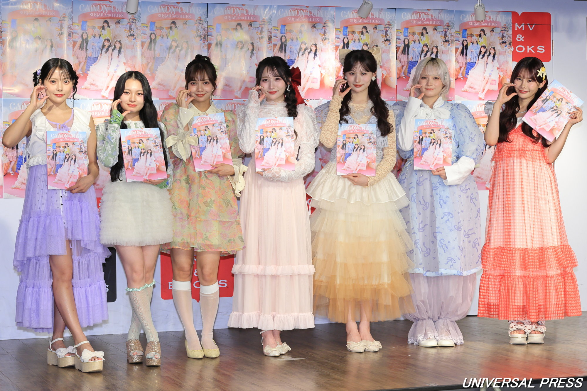 CANDY TUNE写真集『SUGAR AND HUES』発売記念イベント